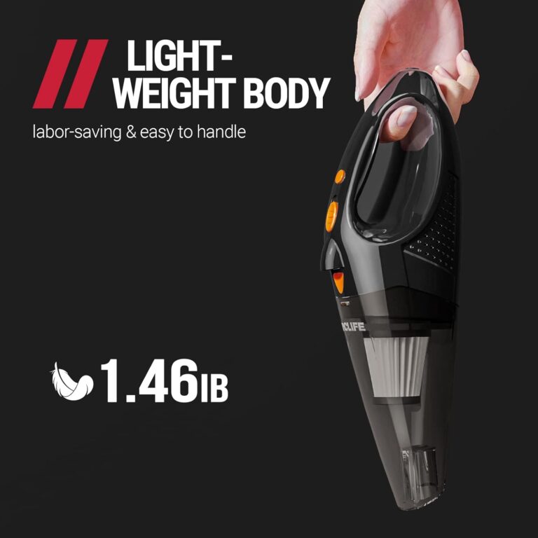 light weight body handheld vacuum cleaner