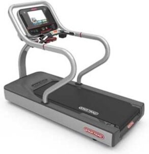 The slick unique Star Trac 8 series treadmill displayed