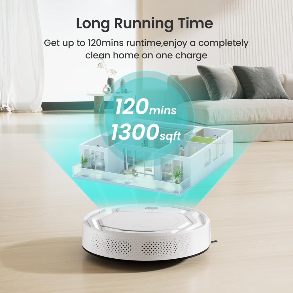 Lefant Robot Vacuums, 2200Pa Strong Suction, 120mins Runtime, Self-Charging Robotic Vacuum, Slim, Quiet, WiFi/App/Alexa, 6 Cleaning Modes Ideal for Pet Hair, Hard Floor(M210 Pro,Choosing and Understanding Vacuum Cleaners