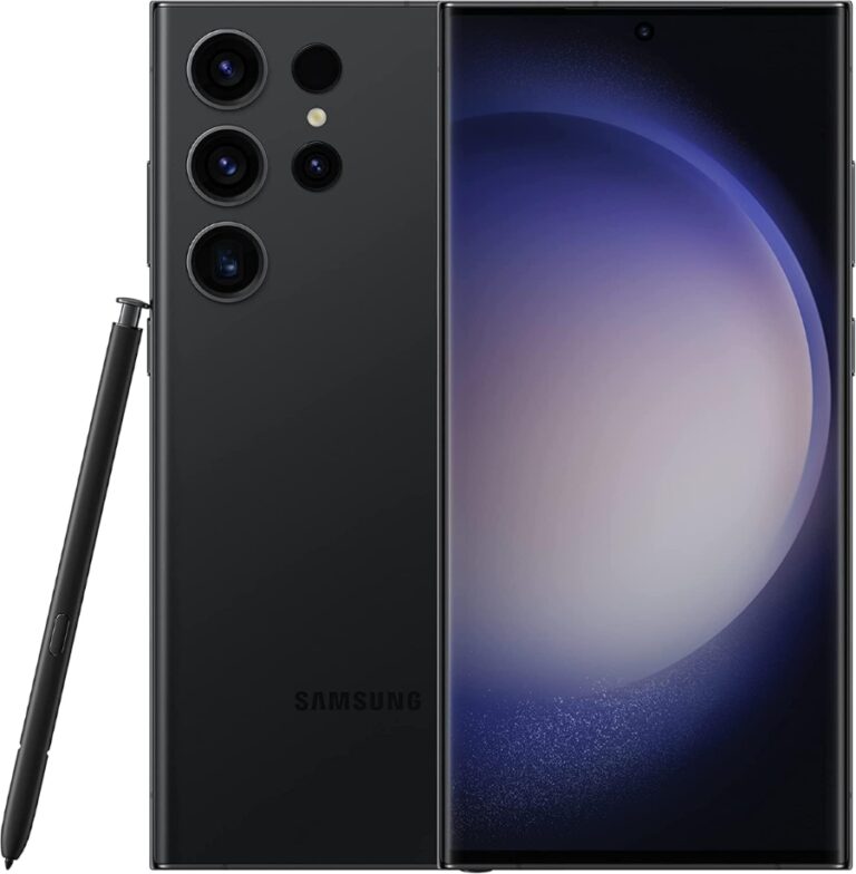 Samsung Galaxy S23 Ultra (5G) 512GB Single SIM Unlocked - Phantom Black (Renewed)